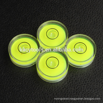 25x10mm mini round bubble level vials